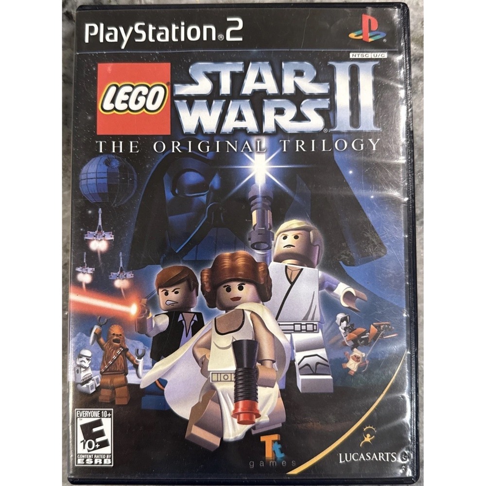 LEGO Star Wars II: The Original Trilogy Sony PS2 2006 Lucas Arts